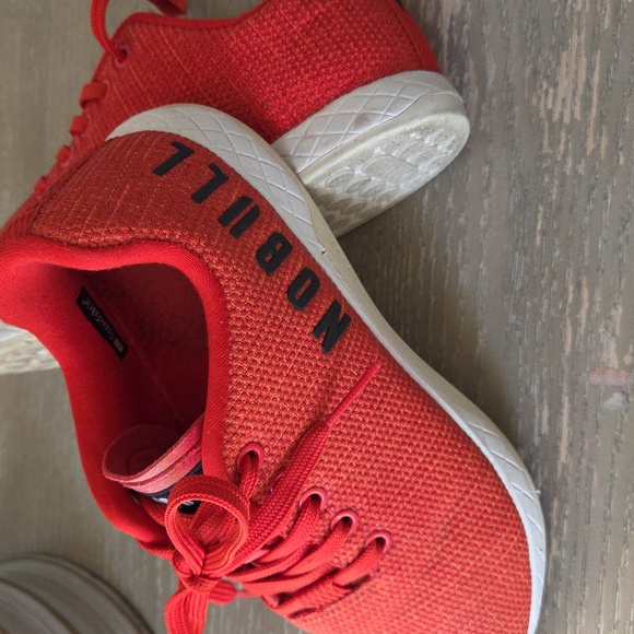 No Bull Red Outwork Shoes W8 M6.5 - Picture 5 of 5